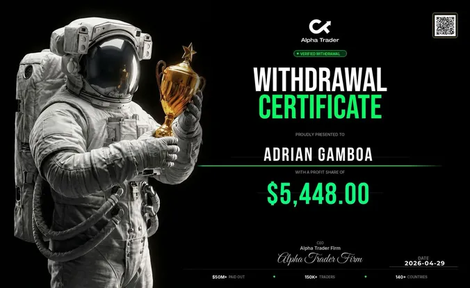 Withdrawal certificate for Adrian Gamboa